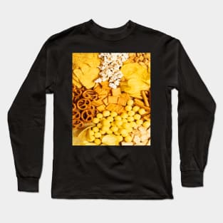 salty food pattern Long Sleeve T-Shirt